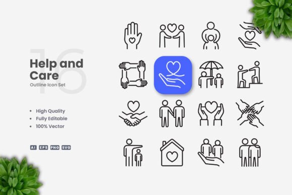 Help and Care Icons: A Designer's Review of Essential Graphics