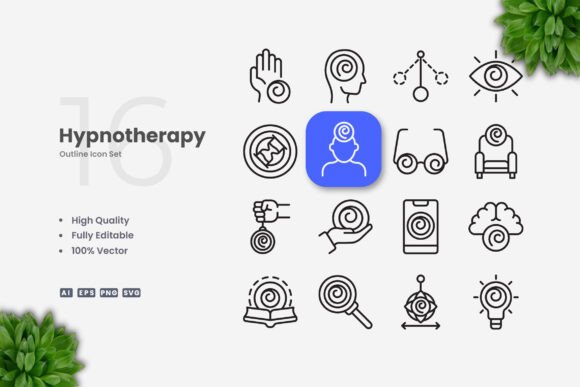 Hypnotherapy Icons: A Designer's Review of These Graphics and Icons