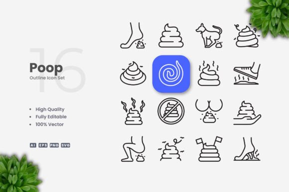 Poop Icons: A Practical Review for Digital Graphics Sellers