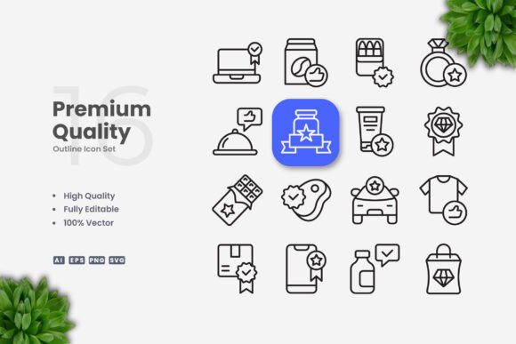 Premium Quality Icons: Essential Graphics for Modern Branding