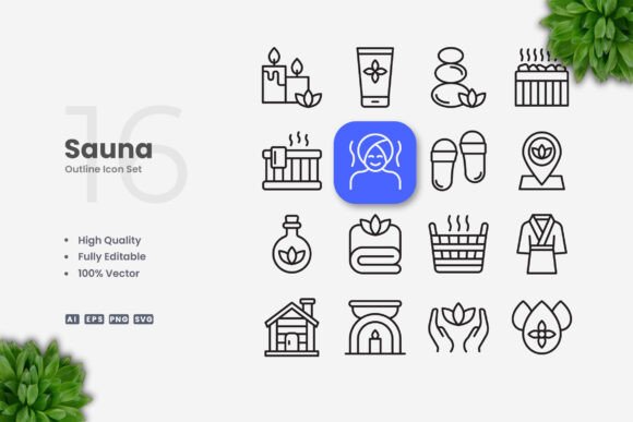 Reviewing Sauna Icons for Real Embroidery Projects