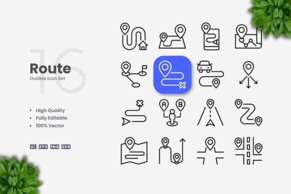 Route Icons: A Designer's Review of Modern Graphics for Publishing