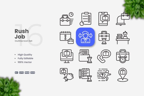 Rush Job Icons: A Designer's Review of Essential Graphics and Icons